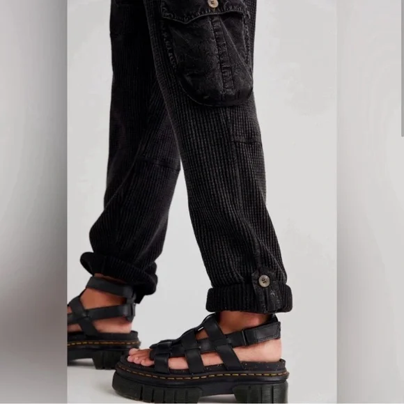 Free People One Frankie Waffle Pants ASO Taylor Swift - Picture 2 of 11